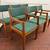 Six Danish Modern Teak Dining Chairs 2 thumbnail