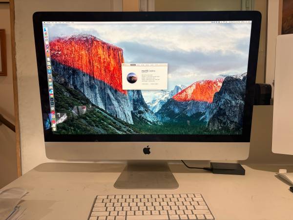 27” Apple iMac – 2012 – Great Condition – $350 OBO (Santa