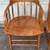 Vintage Dark Oak ‘Caboose’ Chairs by Boling Chair Company, Set of 5 5 thumbnail
