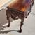 Unique sofa table carved vintage 2 thumbnail