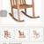 High End Teak Warehouse Rockers and Side Table 5 thumbnail