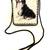 Needlepoint Purse Border Collie Dog Velvet Wool Cross Body Bag Strap 2 thumbnail