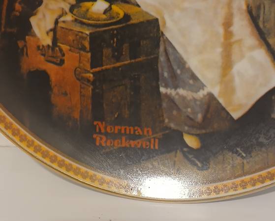2 Norman Rockwell Plates - $90 (Inland Empire)62961761859587123