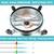 14" Stainless Steel Pressure Washer Surface Cleaner Accessory 2 thumbnail