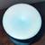 Light Blue Frosted Wine Goblet Glass Cup 3 thumbnail