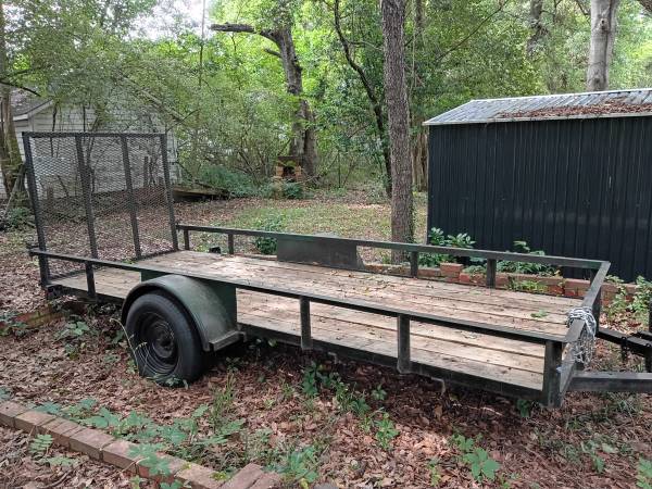 Re-Conditioned 17ft Single-Axel Utility Trailer 1