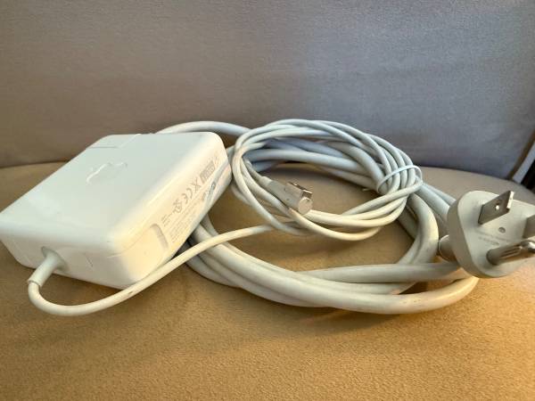 Apple 85W MagSafe Power Adapter (for 15- and 17-inch MacBook Pro) - $15 (Westwood Los Angeles CA)63471427134595121