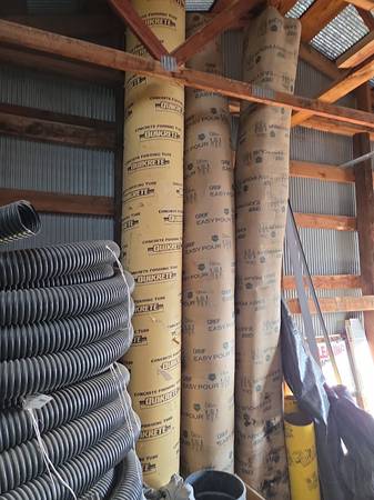 12"& 8" SONO CONCRETE TUBES  $95 OBO 1