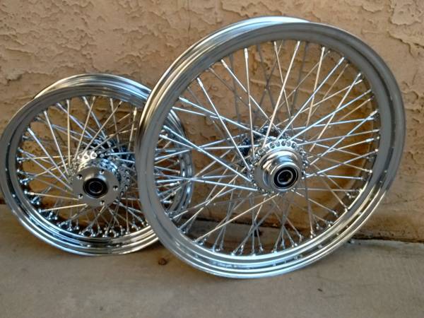 21 x 3.5 60 SPOKE HARLEY SOFTAIL DELUXE WHEEL 1