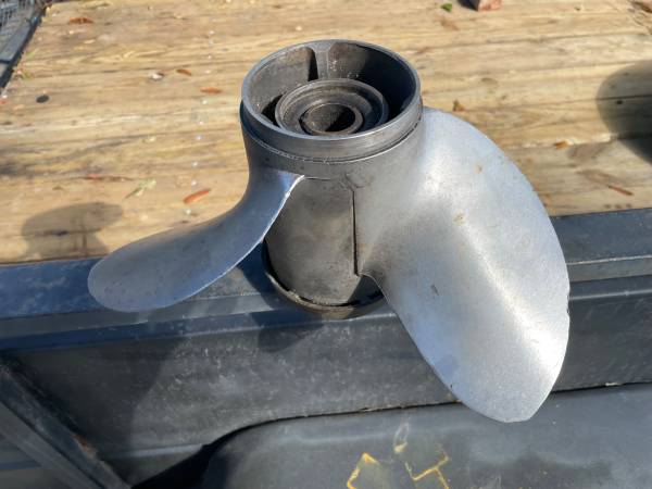 Stainless Outboard Propeller - $60 (Jax Bch)63471401134081121