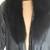 Ladies black leather coat with fur collar 1 thumbnail