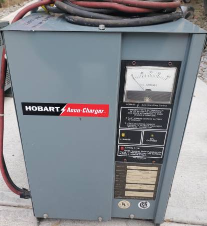 Hobart forklift charger 1