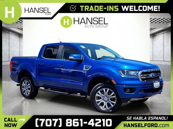2019 Ford Ranger LariatCrew Cab FOR ONLY $469/mo! - $461 (Call for Price)63613872054657120