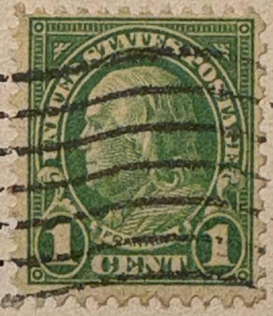 Franklin Stamp - Early 1900s 1