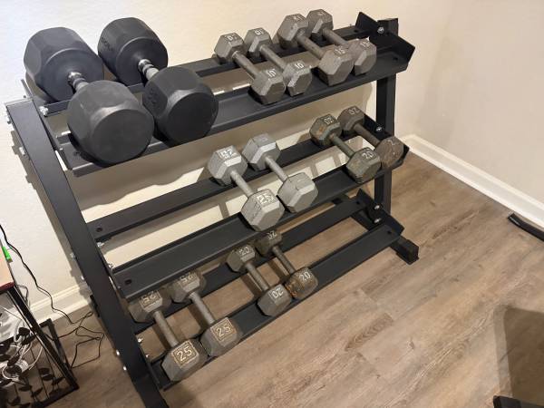 Dumbbell Weights and Racks 1