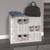 ClosetMaid Stackable Storage 15-Shoe Cube Organizer - White 5 thumbnail
