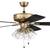 $100 or best offer - Satin Brass Pro Plus 52" Ceiling Fan 1 thumbnail