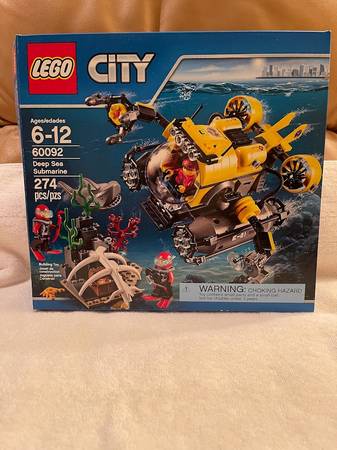 LEGO City Deep Sea Explorers 60092 Submarine Building Kit 1