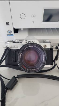 Canon AE-1 with FD 50mm f/1.4 1