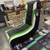 X Rocker Horizon RGB LED Audio Floor Rocker Gaming Chair Green/Black/W 3 thumbnail