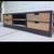 Vintage restorarion hardware tv stand,  entertainment console industri 7 thumbnail