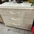 White 3 drawer chest dresser wood 1 thumbnail