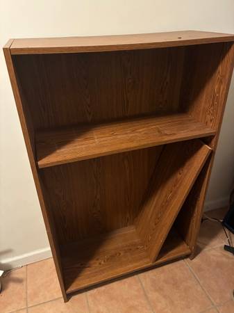 4 foot bookcase 1