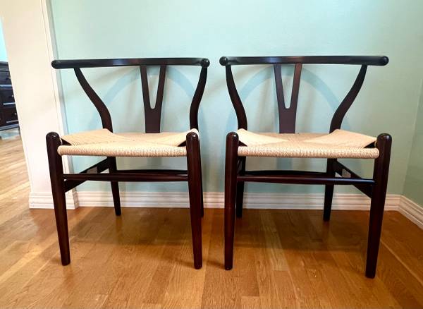 Wishbone Dining Chairs — Set of 2 (Table Sold Separately) 1