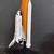 Space Shuttle Full Stack Wood 1:200 Model 4 thumbnail