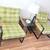 LOUNGE CHAIRS -VINTAGE 80s SET OF (2)  IRON FRAME  ORIGINAL UPHOLTER 8 thumbnail