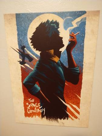 Cowboy Bebop - Metal Poster - Displate 1