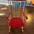 Rocking chair with colorful paint job 2 thumbnail