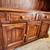 Solid Wood Dining Table with 6 Chairs + Matching China Cabinet Hutch 6 thumbnail