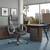 New Luxury Heavy Duty High Back Office Chair Swivel Computer Task Chair with Arm 9 thumbnail