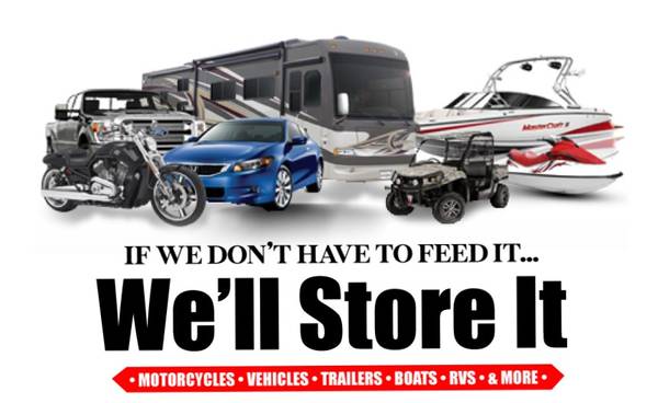 Warehouse Vehicle Storage! Climate Controlled So No Need To Winterize! 1