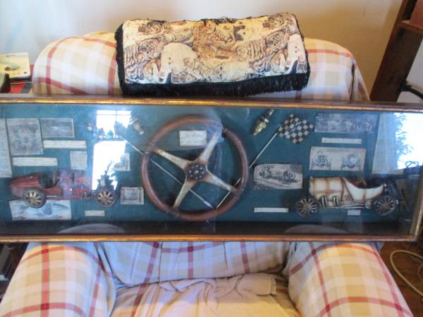 the history of auto racing man cave display 1