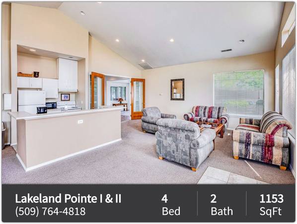 $1,551 / 4br - 1153ft2 - A touch of modern living: 4 BR, 1153 Sq Ft. (Moses Lake)63793059887107121