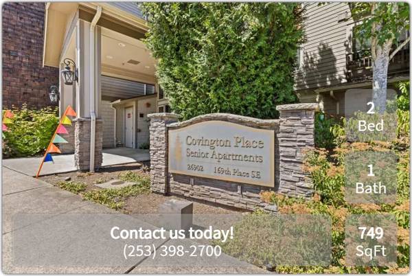 $999 / 2br - 749ft2 - Ubicación conveniente, asequible, 55+ | 2 habitaciones, 1 baño (Covington)63870756415747122