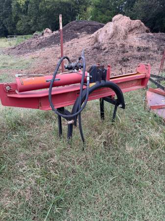 Three point hitch Log splitter with cradle for tractor 1