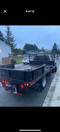 Camioneta Chevy 3500 de 2002 con plataforma plana - $5.850 (Everett)63470763742339123