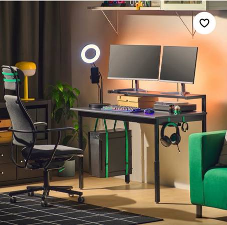 Ikea UTVISNING computer & gaming desk 1