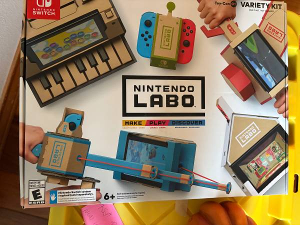 Nintendo labo variety new in box 1