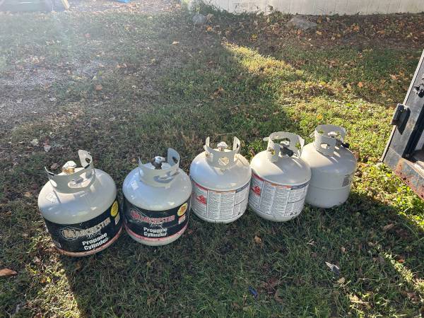 Empty Propane Tanks Available 1