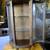 Round glass CURIO CABINET, 1900's. 2 thumbnail