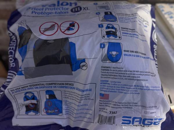 NEW Prevalon XL Pressure Relieving Heel Protector III 7382 Sage Produc 1