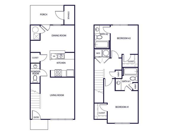 Private patio or balcony, Ample storage space including linen closet 1