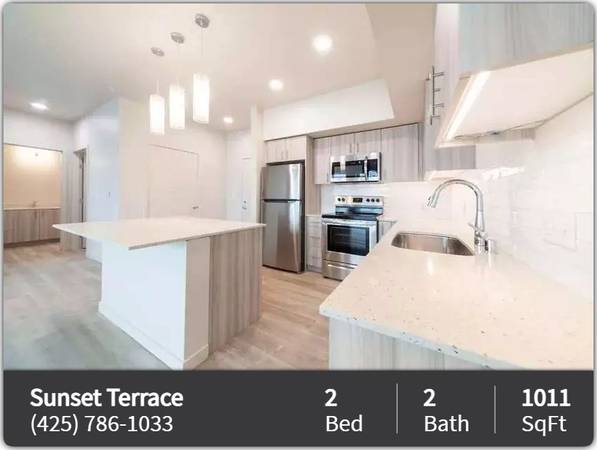 $2,550 / 2br - 1011ft2 - Amplify your lifestyle. Dive into our 2 BR, 2 BA. (Renton)63852580974339120