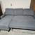 FREE Gray Sectional Sleeper Sofa with Chaise – Pickup in Vadnais Heigh 2 thumbnail