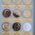 Eisenhower folder with complete set of clad coins with set of 24k gold 14 thumbnail