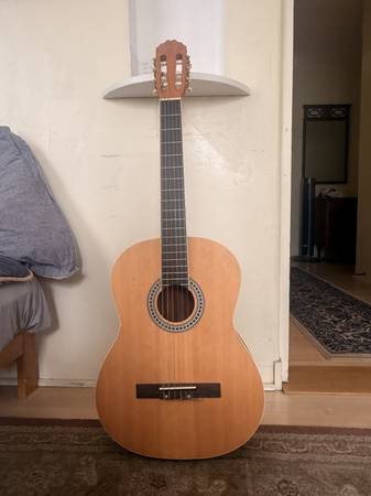 Acoustic, nylon string guitar $60 1